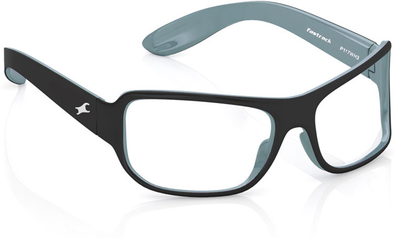 Fastrack Wrap-around, Rectangular Sunglasses(For Men & Women, Clear)