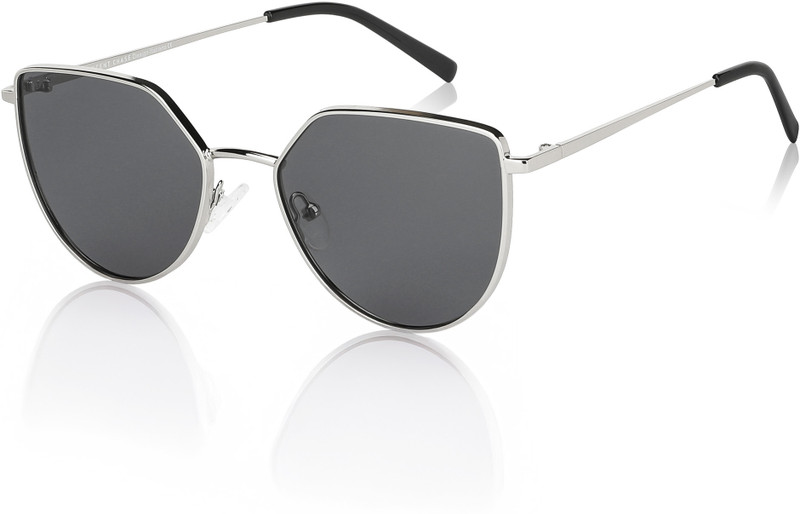 VINCENT CHASE by Lenskart Cat-eye Sunglasses(For Women, Grey)