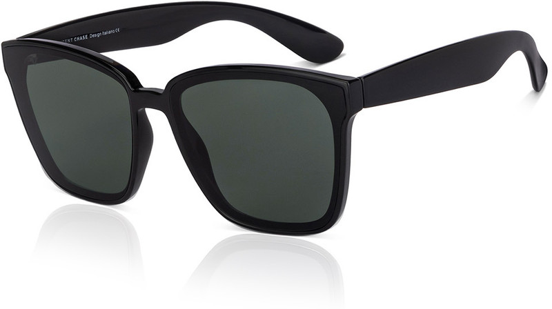 VINCENT CHASE by Lenskart Wayfarer Sunglasses(For Men & Women, Grey) - 75% off at DetectaDeal