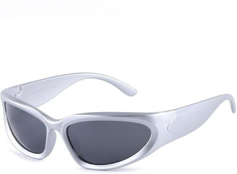 Eyenaks Wrap-around, Sports Sunglasses(For Men & Women, Black) - 68% off at DetectaDeal