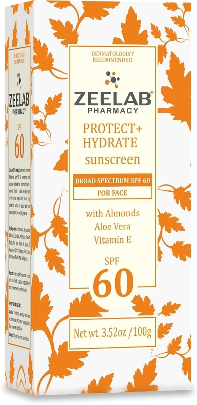 ZEE LAB Sunscreen - SPF 60 PA++ With Avocado, Aloe Vera, Vitamin E(100 g)