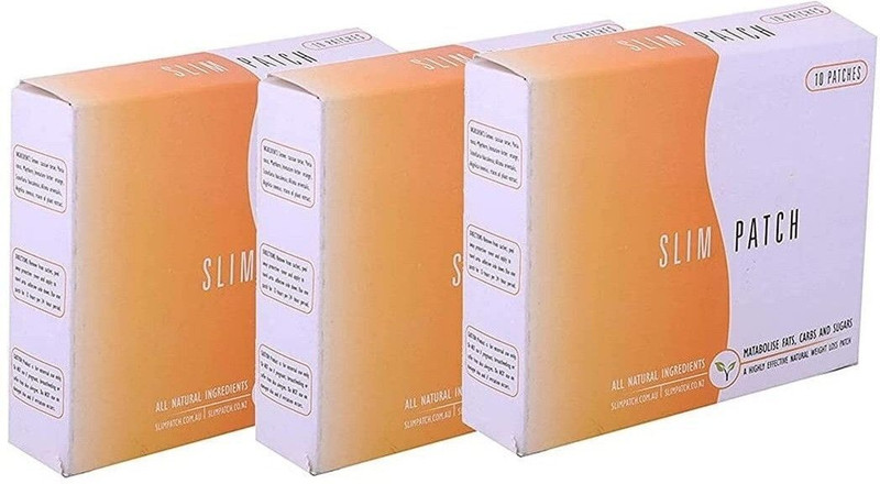 Slim Ease Slim Patch for Weight Loss, Slimming Patch Magnet Reduce Fats, Carbs and Sugar Abdominal Belt(White)
