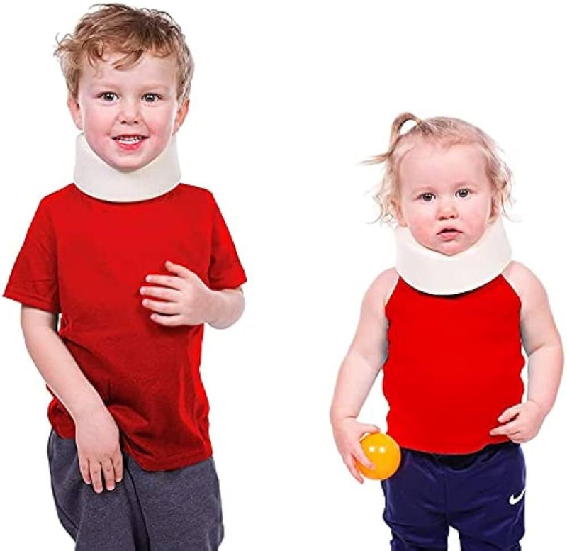 Medilink Kids Soft Foam Neck Brace | Pediatric Cervical Collar Neck Support(Beige)