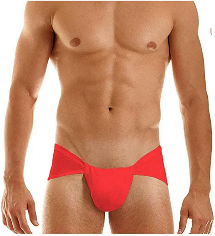 Navika Creation Men's Cotton Langot Supporter Underwear for Gym, Exercise, Workout Supporter Supporter(Red)