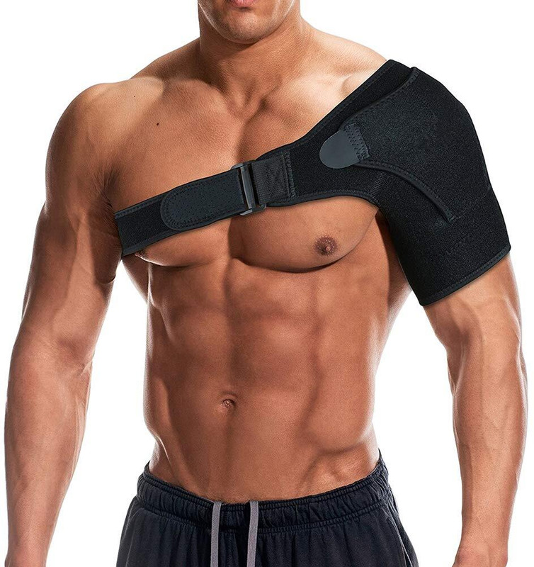 CURASIA Shoulder Support Brace with Pressure Pad for Men Women ( LEFT HAND ) Shoulder Support
