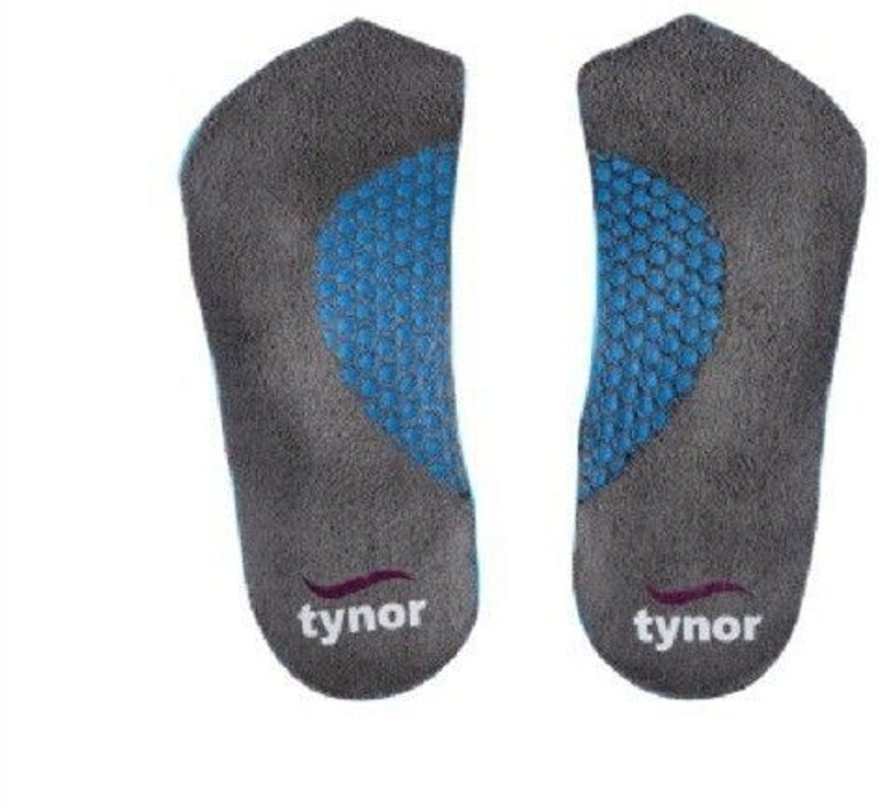 TYNOR Medial Arch Orthosis, Grey, Large, 1 Pair Foot Support(Grey)