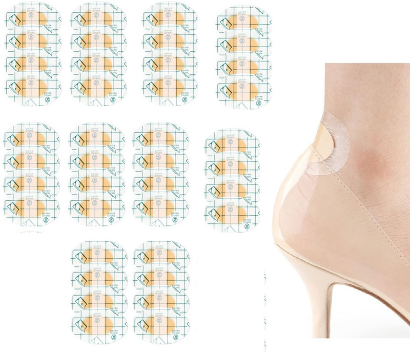 NIRMATSARAY 40pcs Blister Tape Blister Protector for Feet Heel Patch Protector for Feet Heel Support(Beige)