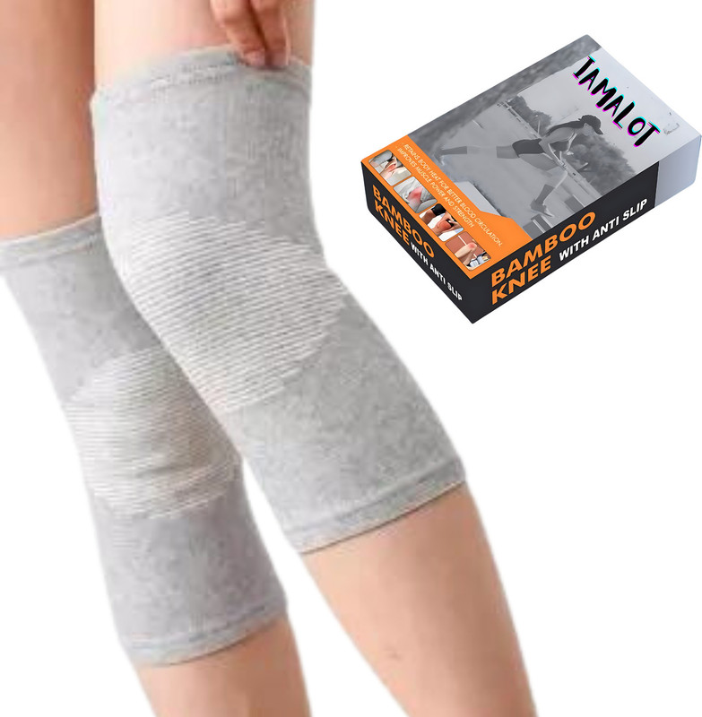 iamalot Instant Pain Relief for Women Supportive Bamboo Knee Cap for Active Lifestyle Knee Support(Multicolor)
