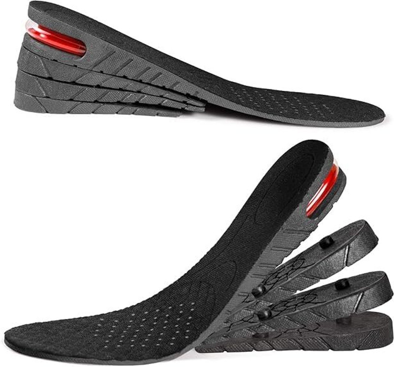 Smitex Height Increase Insoles, 4-Layer Heel Orthotic Insoles For Men And Women Insole