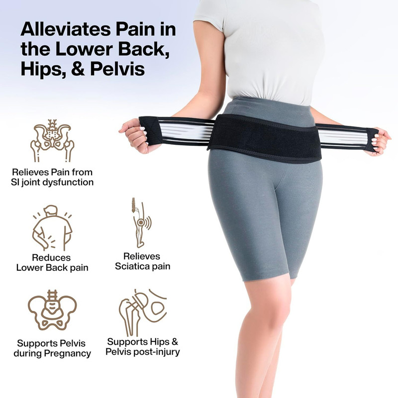 Lofstar original Support Brace -Pain Relief for Sciatica, Lumbar Back / Lumbar Support Back / Lumbar Support