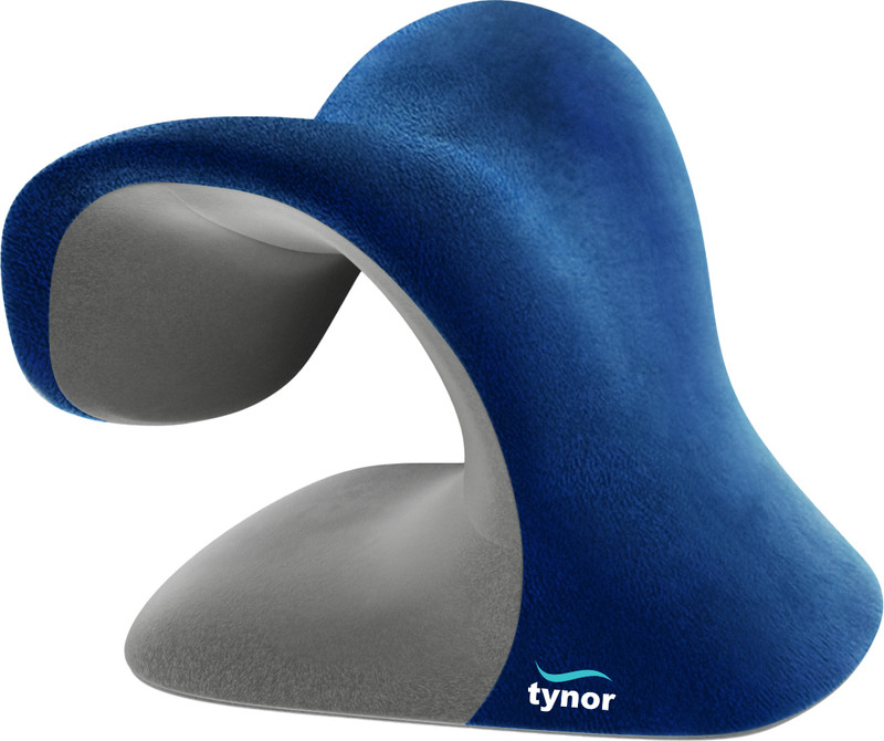 TYNOR Neck Corrector & Relaxer, Grey & Blue, Universal Size, 1 Unit Neck Support(Blue)