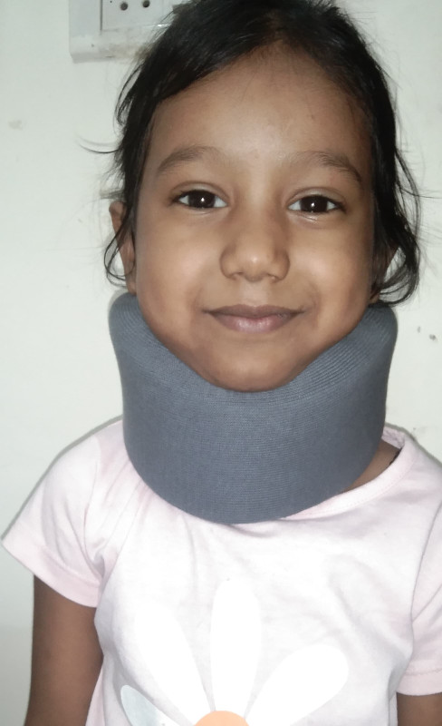 AP Orthopaedic Adjustable Neck Support For Children Whiplash, Torticollis And Injury Support Neck Support