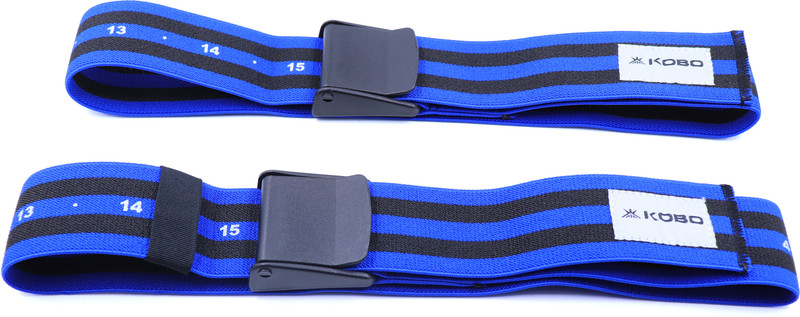 KOBO 2 Inches Blood Flow Restriction Bands for Arms, Legs, Glutes Occlusion Training Elbow Support