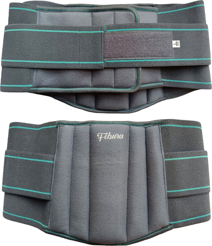 FEBURA L.S Belt-Back Pain Support, Waist Support for Unisex Back / Lumbar Support Belt Back / Lumbar Support