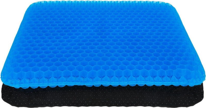 DIVYATAPRADAY Gel Comfort Cushion OrthoGel Seat Cushion Leg & Thigh Lifters(Blue)