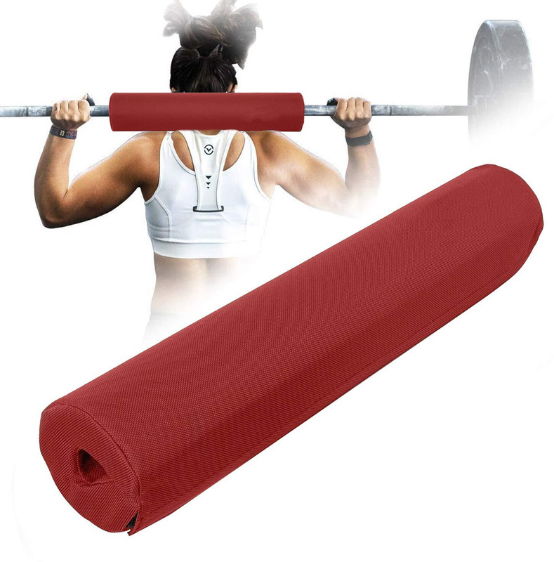 Fitcozi Barbell Pad Squat Pad- Shoulder Support for Squats, Lunges & Hip Thrusts Weight Lifting Bar