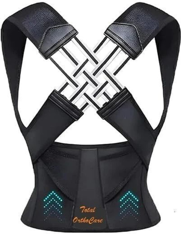 Total Ortho Care Posture Corrector Support Posture Corrector(Black)