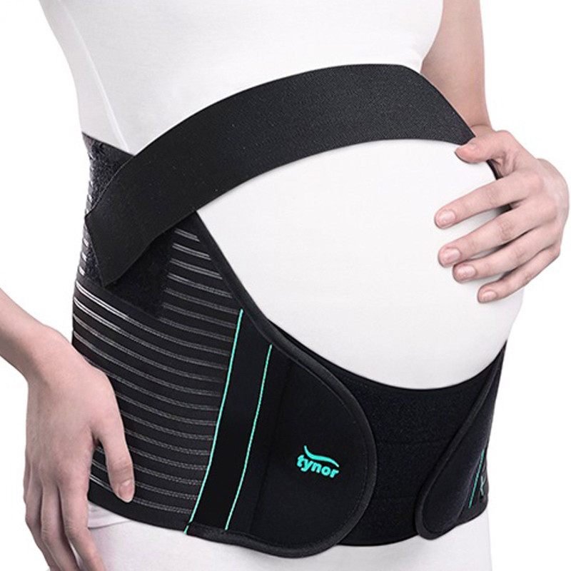 TYNOR Pregnancy support, Black, Large, 1 Unit Back / Lumbar Support(Black)