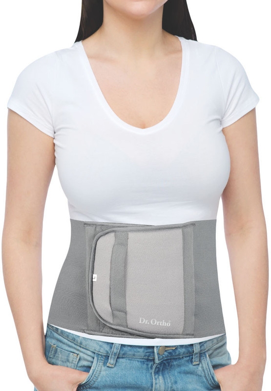 Dr. Ortho Abdominal Support Belt For women Abdominal Belt(Grey)