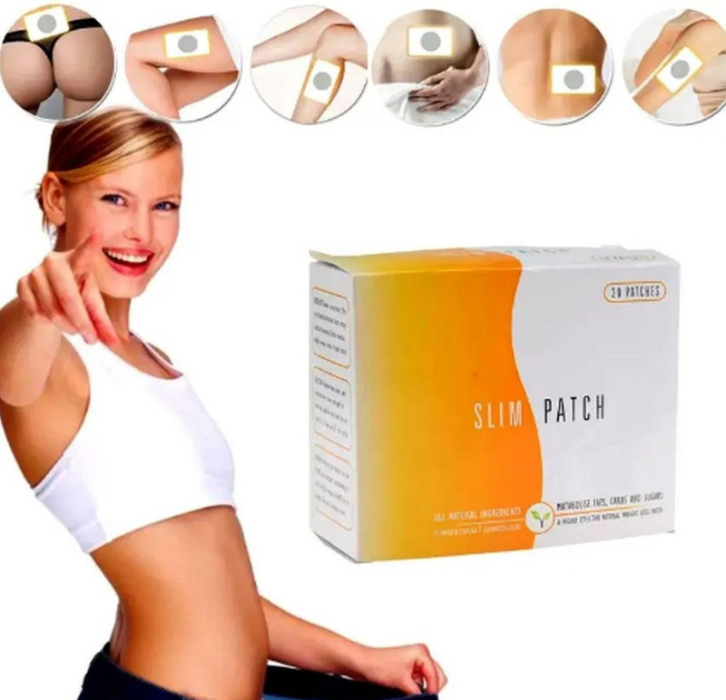 top health 20pcs Slimming Patch Two Choices Magnet Weight Reduce Fat Burning Sticker Back / Lumbar Support