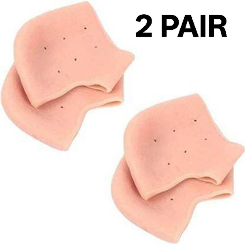 MANANI (2 PAIR) SILICON HEEL SUPPORT PAD Heel Support(Beige)
