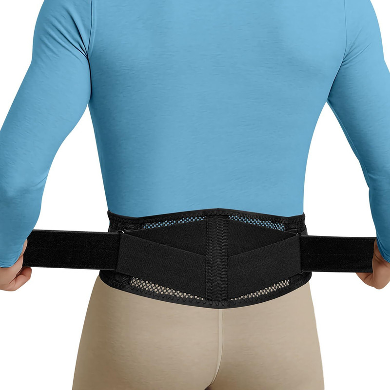 ZESKRO Thin & Lightweight Back Brace for Lower Back Pain Relief Posture Corrector