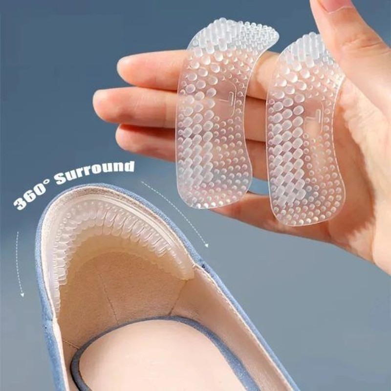 Vedesi Crafts silicon heel liner grip 1 pair Personal Care Heel Support(Multicolor)
