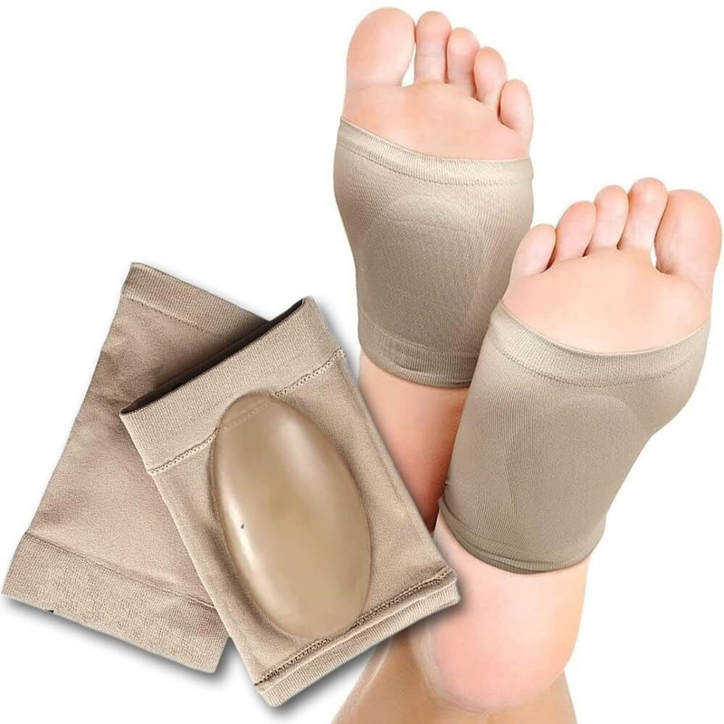 Uniquecartel Feet Wrap for High Arch-Flat Feet Sleeves Arch Foot Care Brace for Pain Relief(Pack Of 1)