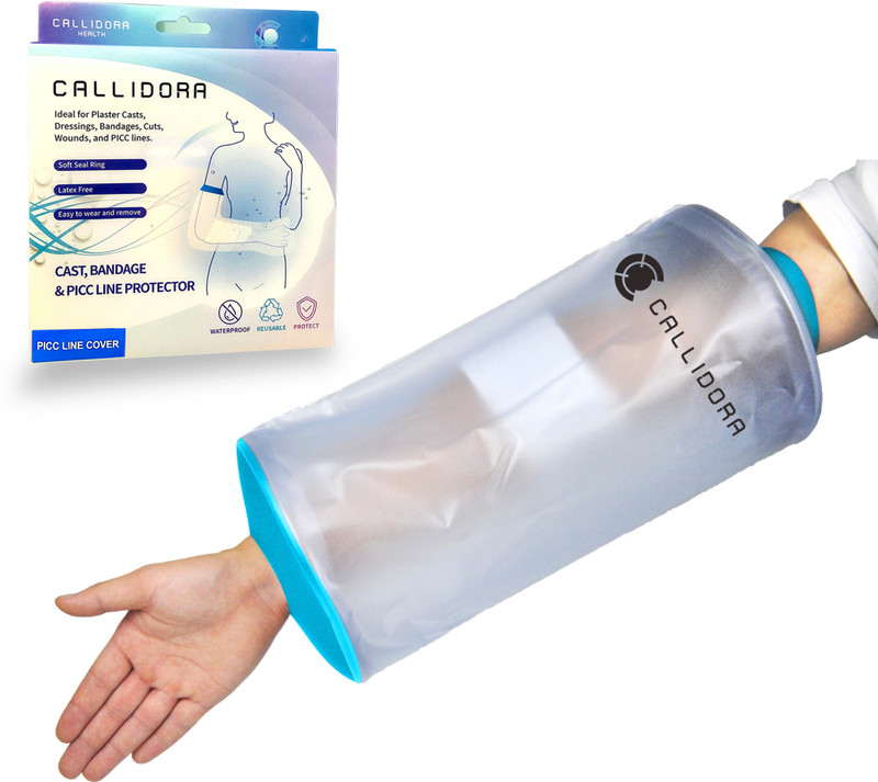 Callidora Health Callidora Waterproof PICC Line Cover, Reusable for Dressings, Casts, Wounds Arm Support(Multicolor)