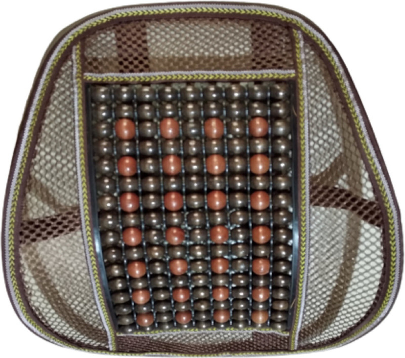 Q1 Beads Wooden Beads Back Rest/Lumbar Support Cushion Suitable for Chair/Car/Sofa/Truck Back / Lumbar Support