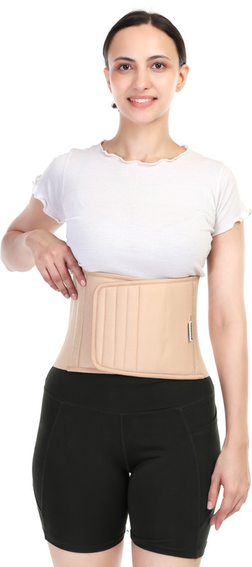 healntrust Post Natal Maternity Belt after delivery recovery support Back / Lumbar Support(Beige)