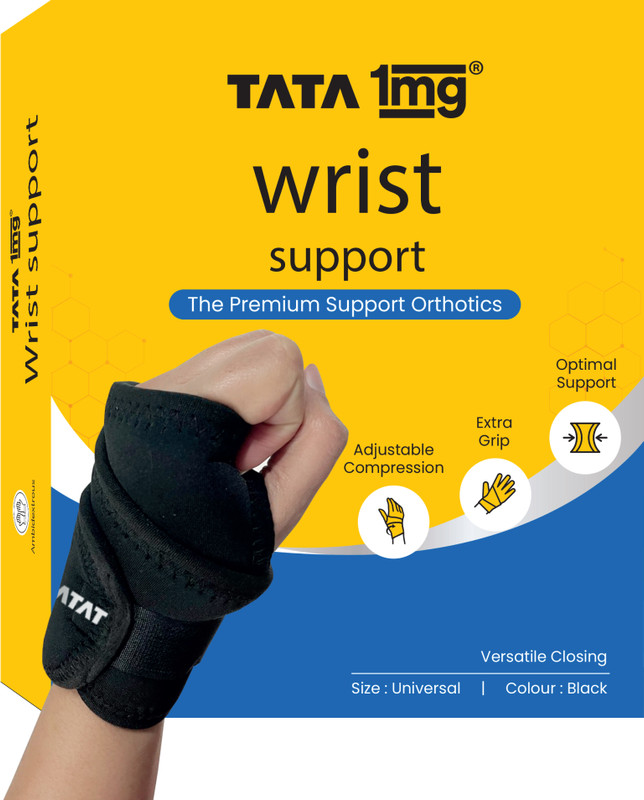 TATA 1mg Wrist Support (Neoprene) with Thumb | Wrist Brace Wrist Support