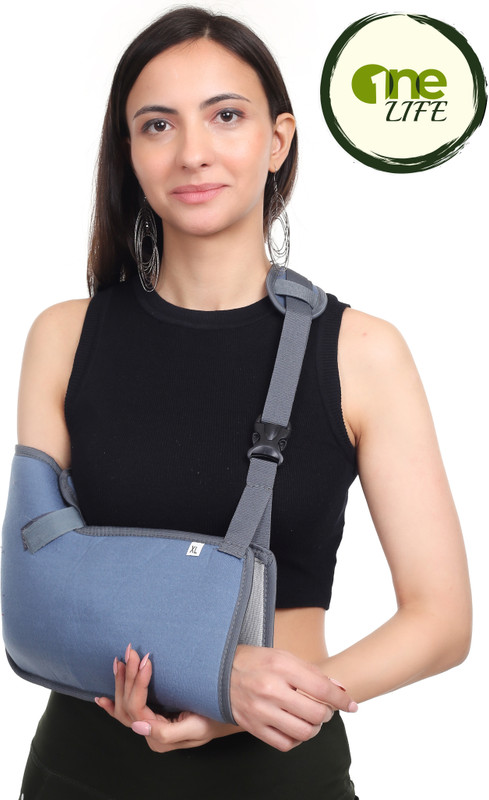 ONE LIFEN ARM SLING POUCH Hand Support(Grey)