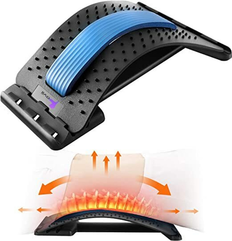 My Machine Back Stretcher | Back Pain Relief & Posture Support | Massage & Acupuncture Fitness Band(Pack of 1)