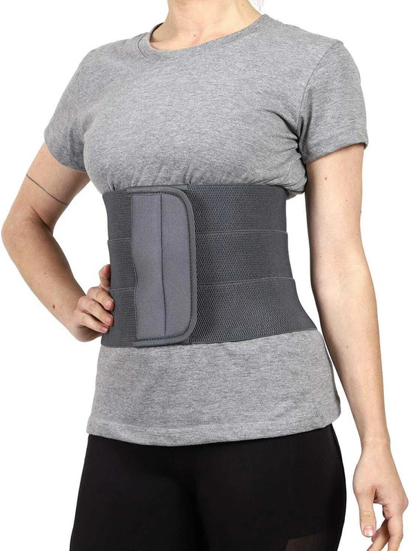 AFCYCARE Abdominal Belt for after delivery for Women Post Pregnancy Care Abdominal Belt(Grey)