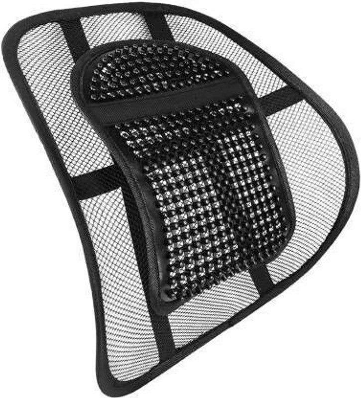 Sheenuu Back Rest for Car & Chair Seat Back / Lumbar Support(Black, Grey)