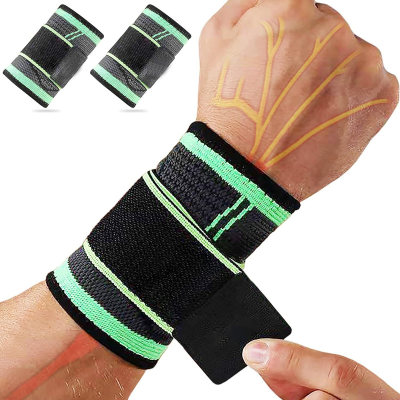GymWar Weight lifting Gym Gloves for Wrist Pain Relief Gym & Fitness Gloves(Green)