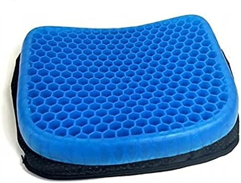 VP Creation Cushion Seat, Gel Orthopedic Seat Cushion Pad Relief Back Support Back / Lumbar Support(Blue)