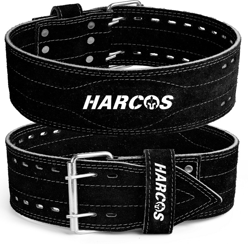 HARCOS Real Leather Power Lifting back Pain support & Squatting Fitness Weight no Tear Weight Lifting Belt