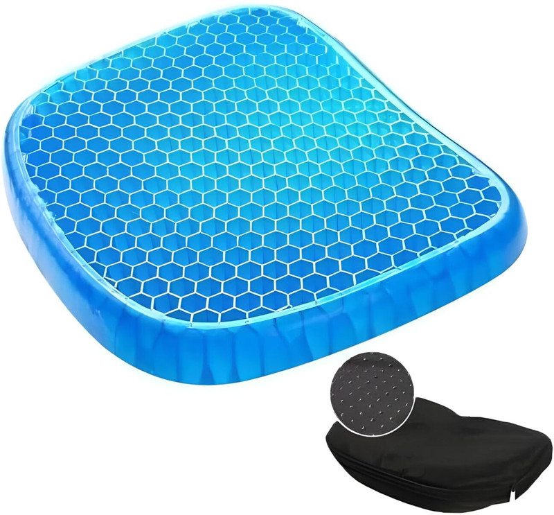Jihyf Egg User Stability Pad – Relaxing Chair Seat Shoulder Support(Blue)