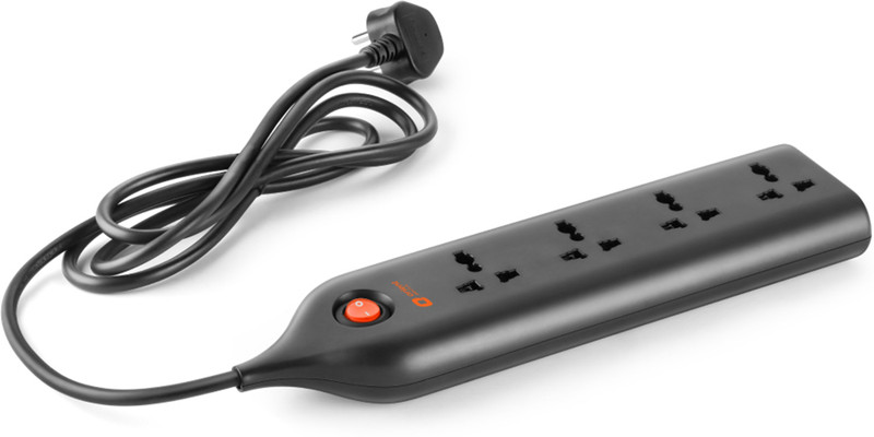 Orient Electric 4 Way Extension Board - Black NP 2 Mtr. 4  Socket Extension Boards(Black, 2 m)