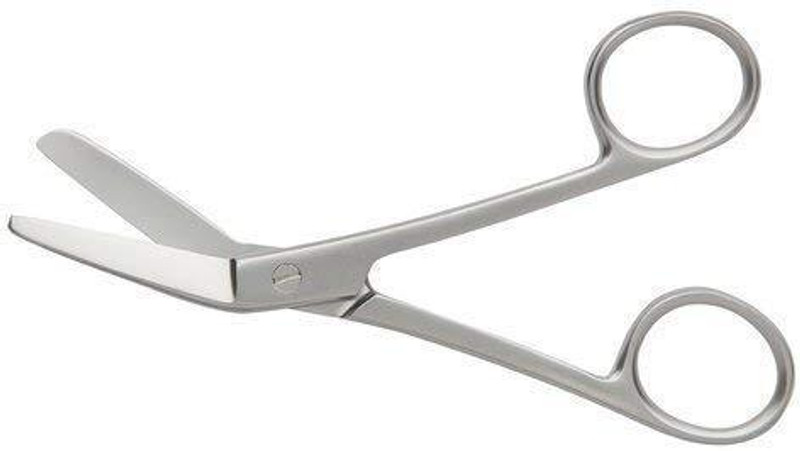 GOLDFINCH Premium Quality EPISIOTOMY SCISSOR 5'' (PACK OF 1 PCS) Utility Forceps