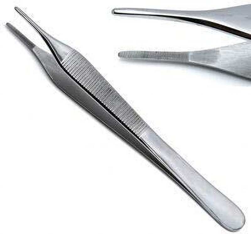 GOLDFINCH Dissecting Adson Non-Tooth 5" (Pack Of 1) Utility Forceps