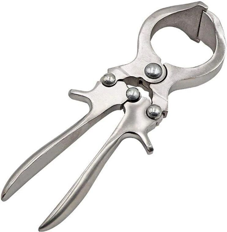 mediwave Imported Anti Rust Castration Clamp Animal Veterinary Utility Forceps