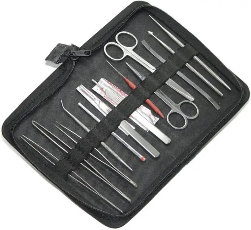 mediwave Surgical Dissection Kit Surgical Instruments Set Stainless Steel Utility Forceps