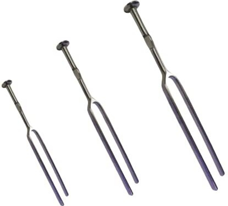 clark Tuning Fork 512 Hz 256 Hz 128 Hz Dental Surgical Hammer
