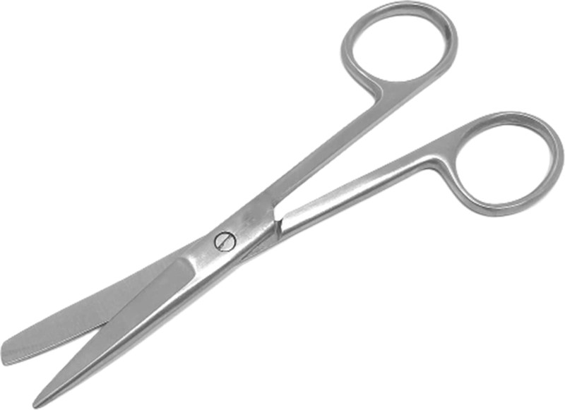 clark Surgical Scissor Straight Scissor 6 inch Surgical Plier(Stainless Steel)