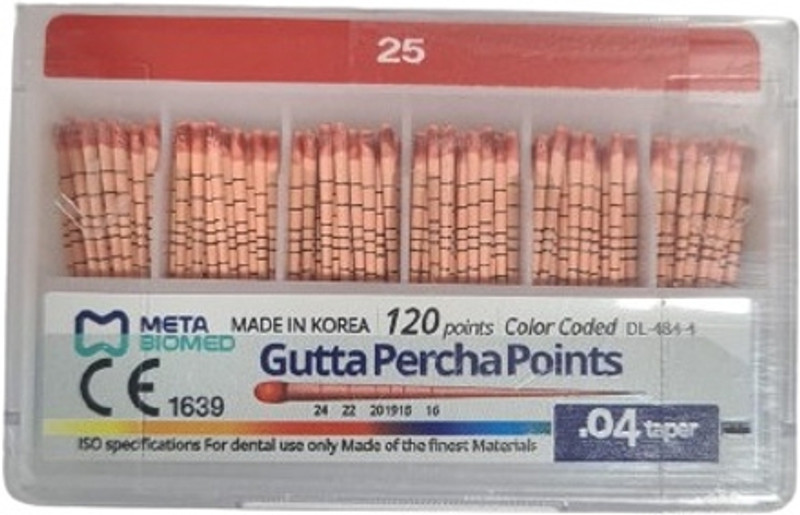 PRAKDENT Dental Meta Biomed Gutta Percha Point (15#-4%) Surgical Plier(Steel)