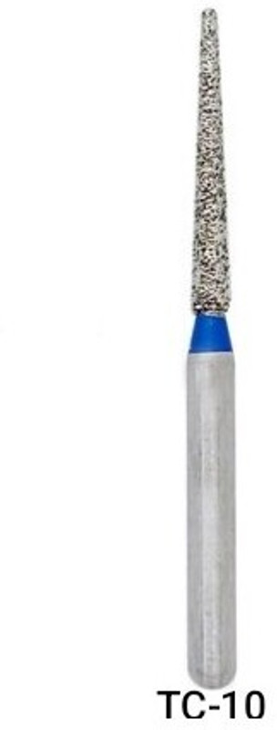 NMD NEXUS MEDODENT Diamond Bur TC-10 (Taper Conical End)(Pack Of 5Pc) Surgical Plier(Steel)
