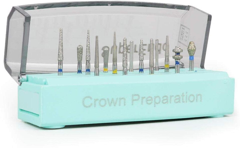 pyrax Dental Crown Preparation Bur Kit Surgical Plier(Porcelain)